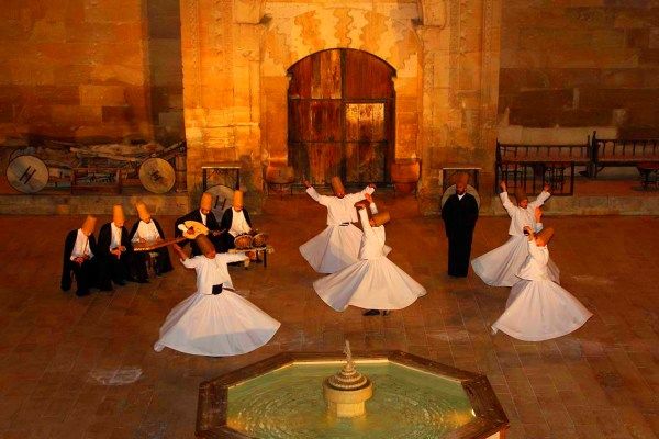 whirling dervishes in cappadocia
