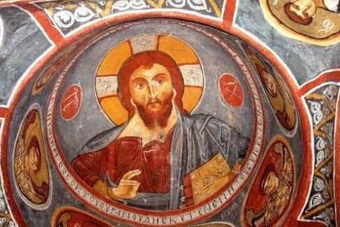 Goreme Open Air Museum (The Dark Church-Christ Pantocrator)